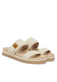 Steve Madden Klapki Take-TWO 11005321 Beżowy. Kolor: beżowy. Materiał: zamsz, skóra #5