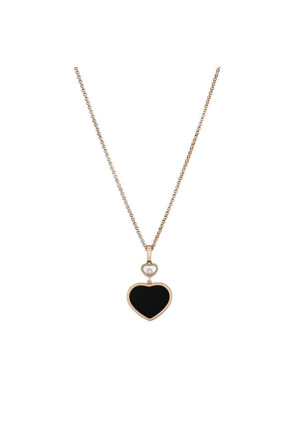 W.KRUK Unikalny Naszyjnik - złoto 750, Brylant 0,05ct,onyks - ZPD/NB+09R0000. Materiał: złote. Kolor: złoty. Kamień szlachetny: onyks, brylant