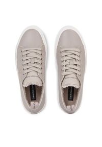 Calvin Klein Jeans Sneakersy Cupsole Flatform Low Wl Lth Wn YW0YW01107 Szary. Kolor: szary #3