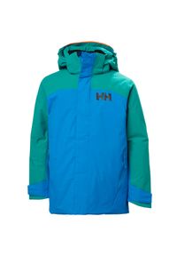 Dziecięca kurtka narciarska Helly Hansen Level. Kolor: niebieski. Sezon: zima. Sport: narciarstwo #1