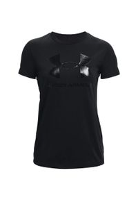 Koszulka fitness damska Under Armour Live Sportstyle Graphic Ssc. Kolor: czarny. Sport: fitness