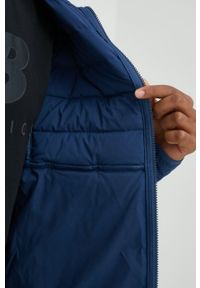 The North Face kurtka sportowa puchowa Bellview kolor niebieski przejściowa. Kolor: niebieski. Materiał: puch. Wzór: ze splotem. Styl: sportowy #3