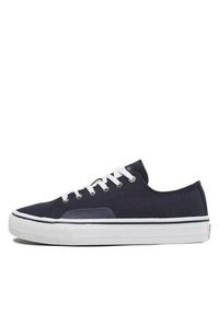 Tommy Jeans Tenisówki Skate Canvas Ess EM0EM01175 Granatowy. Kolor: niebieski. Materiał: materiał #3