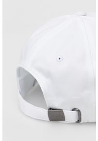Tommy Jeans czapka z daszkiem bawełniana kolor biały. Kolor: biały. Materiał: bawełna #4