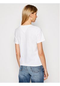 Tommy Jeans T-Shirt C Neck DW0DW09198 Biały Regular Fit. Kolor: biały. Materiał: bawełna #2