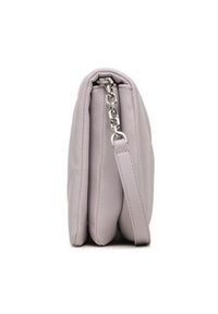 Calvin Klein Torebka Re-Lock Qult Shoulder Bag K60K611021 Fioletowy. Kolor: fioletowy. Materiał: skórzane #3