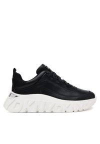 DKNY Sneakersy K1522639 Czarny. Kolor: czarny. Materiał: materiał #1