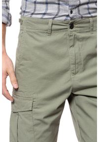 Lee - SPODENKI LEE FATIGUE SHORT LICHEN GREEN L73BCJ82 112120334. Materiał: materiał #10