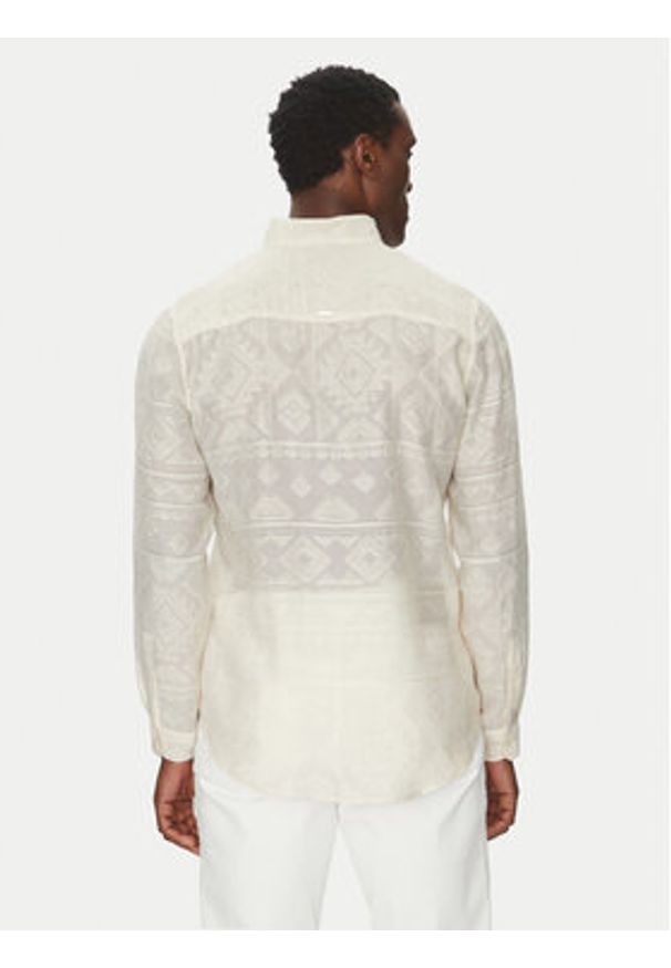 Liu Jo Koszula QA5271 T4361 Beżowy Regular Fit. Kolor: beżowy. Materiał: bawełna