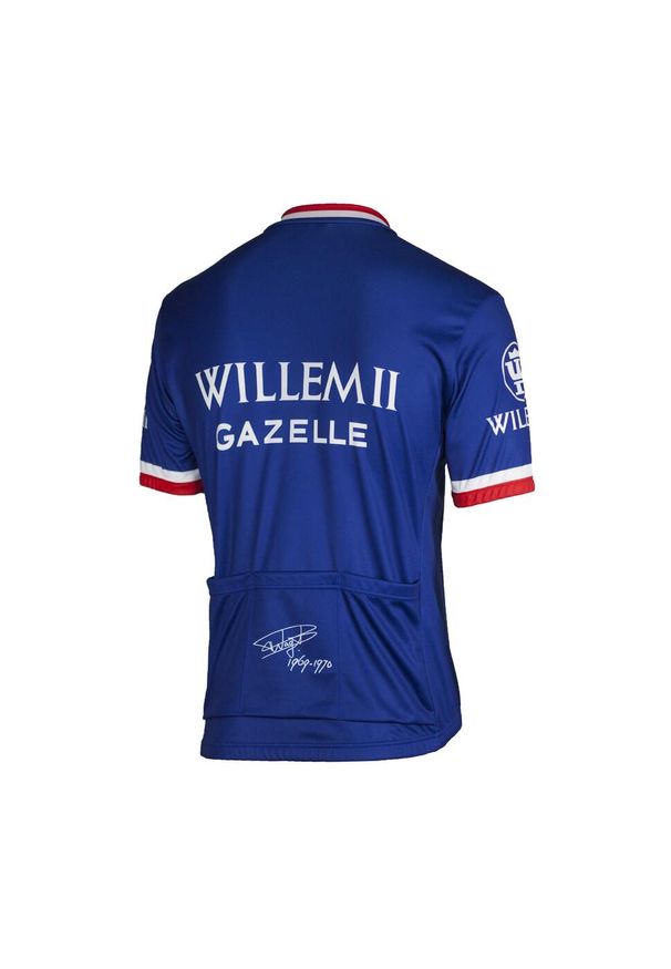 ROGELLI - Koszulka rowerowa męska Rogelli Wagtmans. Kolor: niebieski