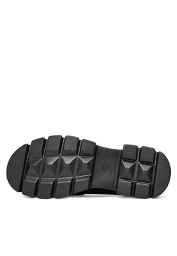DeeZee Loafersy HXG2052-296 Czarny. Kolor: czarny. Materiał: skóra
