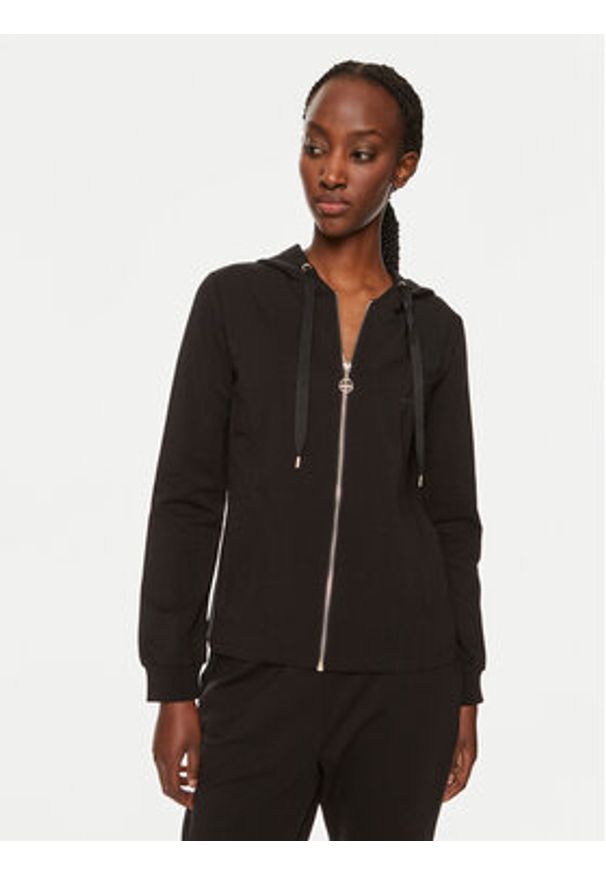 Liu Jo Sport Dres TF4090 FS090 Czarny Regular Fit. Kolor: czarny. Materiał: bawełna