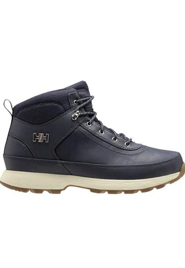 Buty do chodzenia męskie Helly Hansen Hansen Calgary 2. Kolor: niebieski. Materiał: tkanina, skóra. Szerokość cholewki: normalna. Sport: turystyka piesza