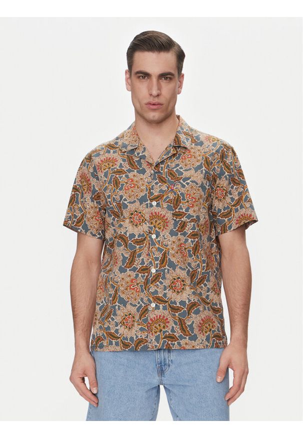 Levi's® Koszula Sunset Camp 72625-0117 Brązowy Standard Fit. Kolor: brązowy. Materiał: bawełna