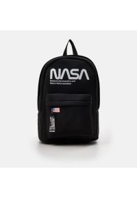 Sinsay - Plecak NASA - Czarny. Kolor: czarny