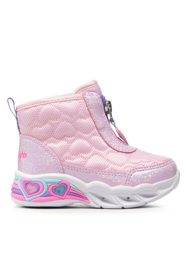 skechers - Skechers Śniegowce Heart Hugger 302666N/PKMT Różowy. Kolor: różowy. Materiał: materiał