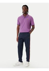 Aeronautica Militare Polo 261PO1308UP00082 Fioletowy Regular Fit. Typ kołnierza: polo. Kolor: fioletowy. Materiał: bawełna #3