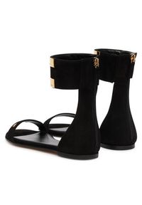 Elisabetta Franchi Sandały SA-88L-62E2-V540 Czarny. Kolor: czarny. Materiał: skóra, zamsz #5