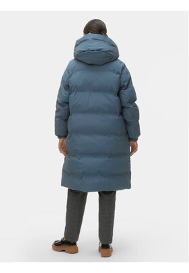 Vero Moda Curve Kurtka zimowa 10297285 Niebieski Regular Fit. Kolor: niebieski. Materiał: syntetyk. Sezon: zima