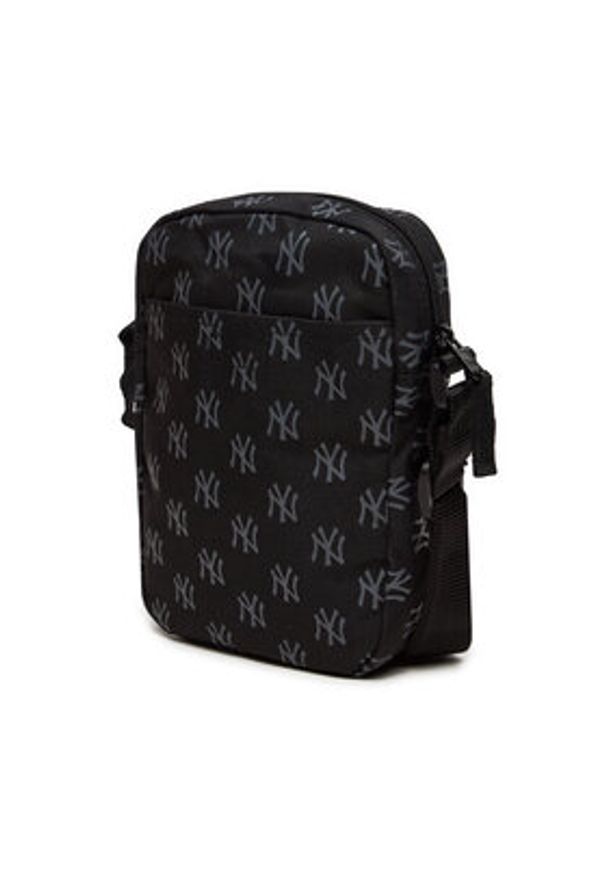 New Era Saszetka Monogram Side Nyy 60503771 Czarny. Kolor: czarny. Materiał: materiał