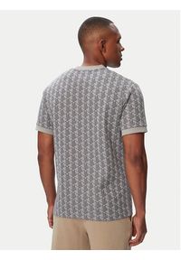 Lacoste T-Shirt TH1197 Szary Regular Fit. Kolor: szary. Materiał: bawełna #2