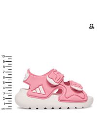 Adidas - adidas Sandały Altaswim 3 Sandals JS4915 Różowy. Kolor: różowy. Materiał: syntetyk #5