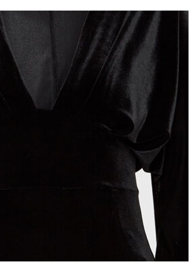 Undress Code Sukienka koktajlowa Date Night 477 Czarny Slim Fit. Kolor: czarny. Materiał: syntetyk. Styl: wizytowy