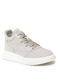 Sneakersy Tamaris 1-25220-29 Light Grey 204. Kolor: szary. Materiał: skóra, nubuk