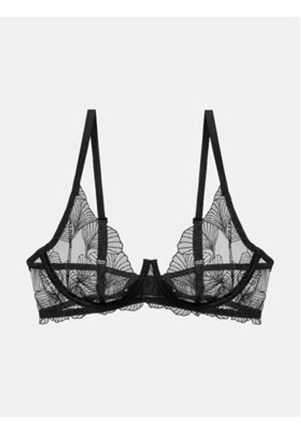 Undress Code Biustonosz z fiszbiną Adore 542 Czarny. Kolor: czarny. Materiał: syntetyk