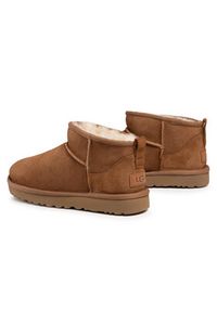 Ugg Śniegowce W Classic Ultra Mini 1116109 Brązowy. Kolor: brązowy. Materiał: skóra #4