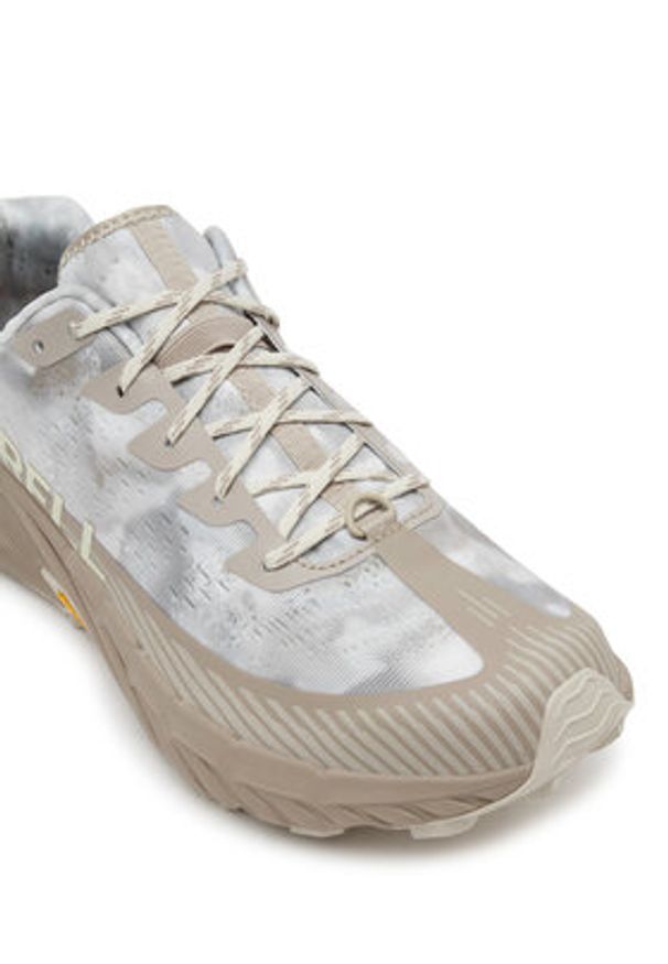 Merrell Sneakersy Agility Peak 5 Bliss Silt J068471 Beżowy. Kolor: beżowy. Materiał: materiał