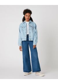 Wrangler - WRANGLER WESTERN UTILITY JACKET DAMSKA KURTKA JEANSOWA CLOUD NINE W427MC25E 112128831. Materiał: jeans #2