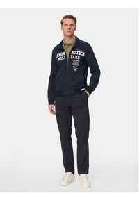 Aeronautica Militare Bluza 261FE2105UF00683 Granatowy Regular Fit. Kolor: niebieski. Materiał: bawełna #3