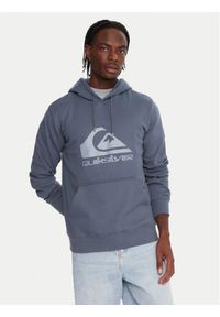 Quiksilver Bluza Comp Logo EQYFT05053 Niebieski Regular Fit. Kolor: niebieski. Materiał: syntetyk