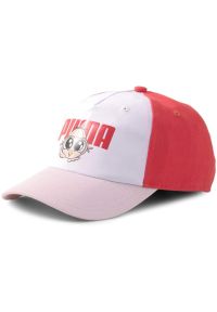 Czapka Puma Animal Pinch Panel Bb Cap, Dzieci. Kolor: biały. Materiał: materiał, bawełna