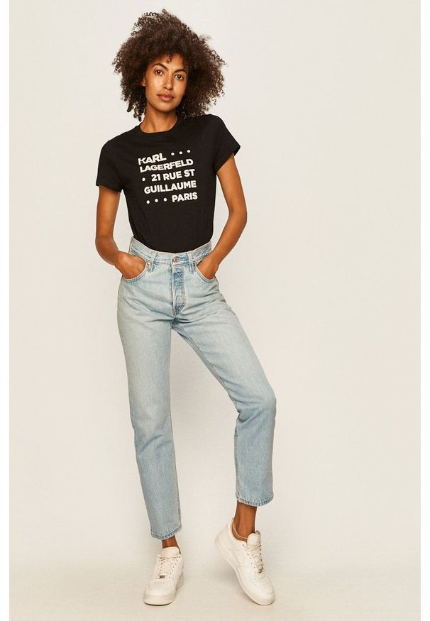 Levi's® - Levi's - Jeansy 501 Crop. Okazja: na spotkanie biznesowe. Kolor: niebieski. Styl: biznesowy