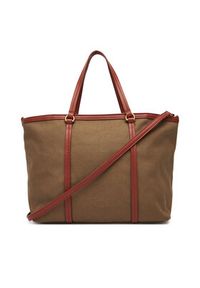 Pinko - PINKO Torebka Miranda Shopper Classic PE 25 PLTT 104714 A2G2 Khaki. Kolor: brązowy #4