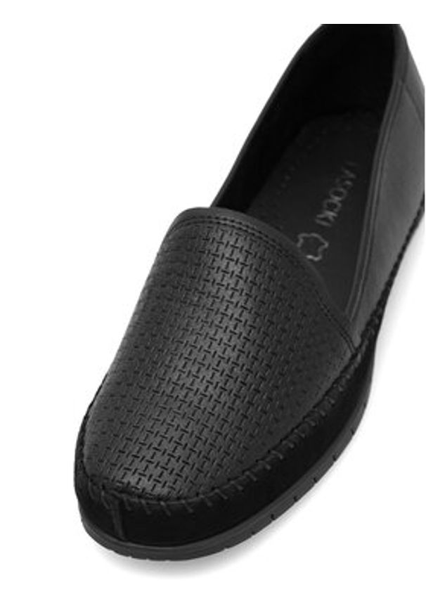 Lasocki Mokasyny WB-MADONNE-02 Czarny. Kolor: czarny. Materiał: skóra