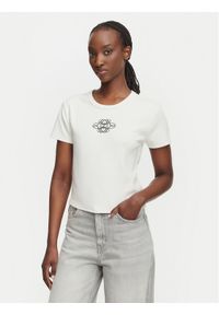 Hugo - HUGO T-Shirt Delanor_4 50570857 Biały Cropp Fit. Kolor: biały. Materiał: bawełna #1