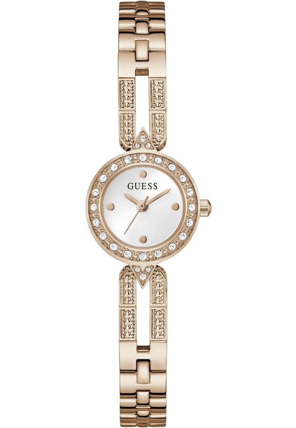 Zegarek Guess Zegarek damski Guess GW1016L4 różowe złoto. Kolor: różowy, złoty, wielokolorowy