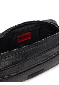 Hugo - HUGO Saszetka 50558454 Czarny. Kolor: czarny. Materiał: skóra #5