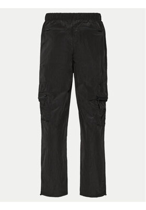 Rains Spodnie materiałowe Kano Pants Regular 19200 Czarny Regular Fit. Kolor: czarny. Materiał: syntetyk
