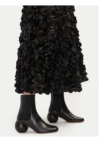 Weekend Max Mara Sztyblety Este 24257960146 Czarny. Kolor: czarny. Materiał: skóra #6