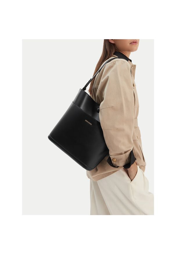 Gino Rossi - Torebka GINO ROSSI. Kolor: czarny