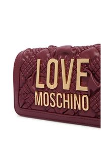 Love Moschino - LOVE MOSCHINO Torebka JC5603PP1PL1055A Bordowy. Kolor: czerwony. Materiał: skórzane #2