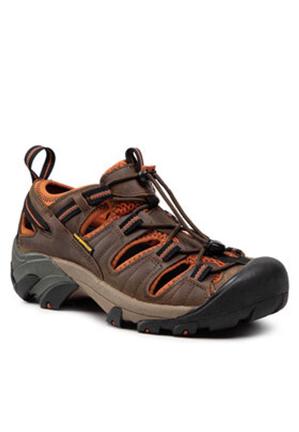 keen - Keen Sandały Arroyo II 1008419 Brązowy. Kolor: brązowy. Materiał: nubuk, skóra