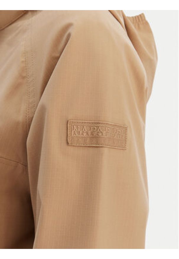 Napapijri Kurtka anorak NP0A4IKZ Beżowy Regular Fit. Kolor: beżowy. Materiał: syntetyk
