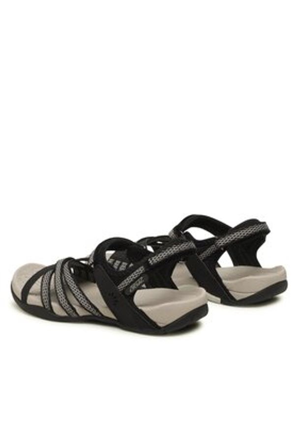 CRUZ Sandały Aarhus W Sandal CR172343 Czarny. Kolor: czarny. Materiał: mesh