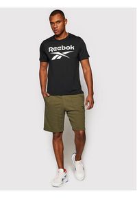 Reebok T-Shirt Workout Ready Supremium Graphic FK6219 Czarny Classic Fit. Kolor: czarny. Materiał: syntetyk #3