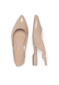 Sergio Bardi Baleriny WFA1572-21Z-SB Beżowy. Kolor: beżowy. Materiał: lakier, skóra #5